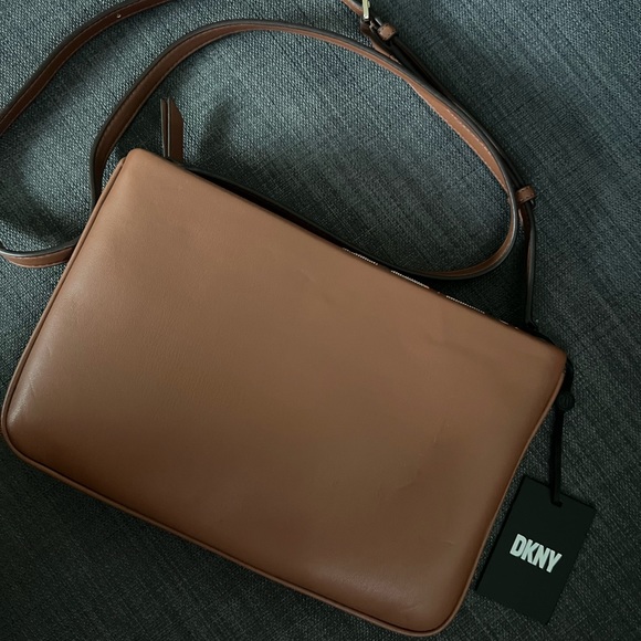 NWT DKNY LOGO CROSSBODY SHOULDER BAG PURSE - Picture 6 of 7